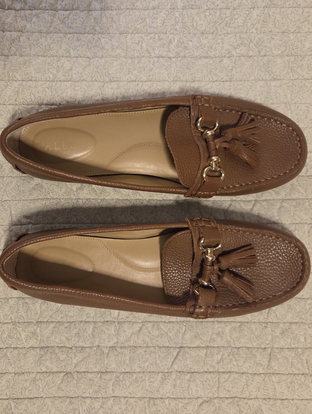 Talbots Leather Tassel Loafers – Brown Women’s Slip-Ons